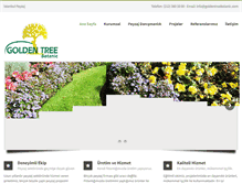 Tablet Screenshot of goldentreebotanic.com
